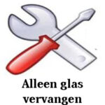 alleen glas vervangen 1