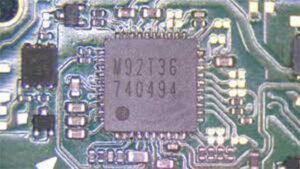 Nintendo Switch oplaad chip M92T36 vervangen